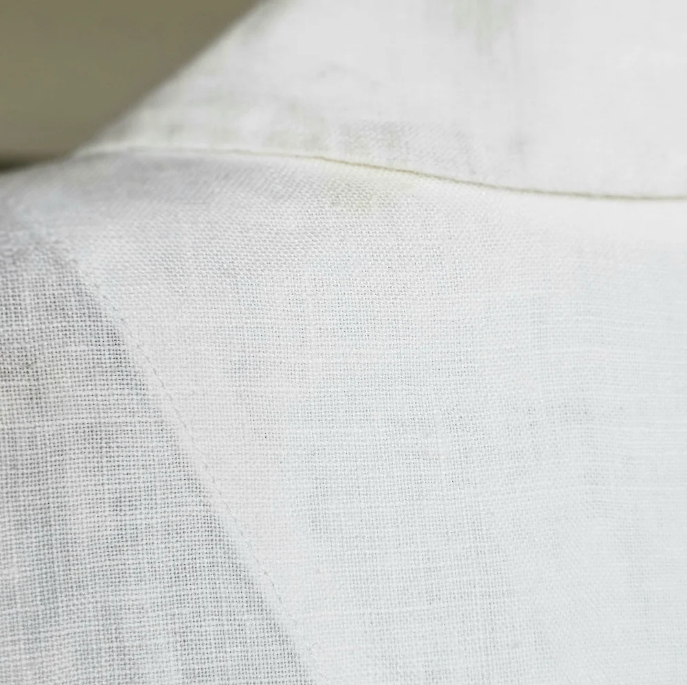 Everlane Women's White Sleeveless Button-Down Linen Dress - Picture 4 of 6